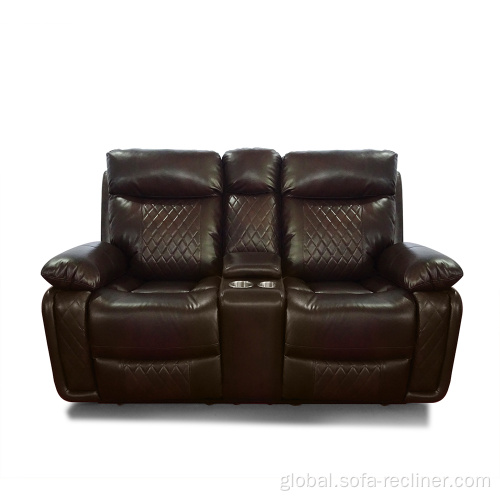 Loveseats Manual Recliner Sofa Leather Manual Recliner Loveseats Sofa Supplier